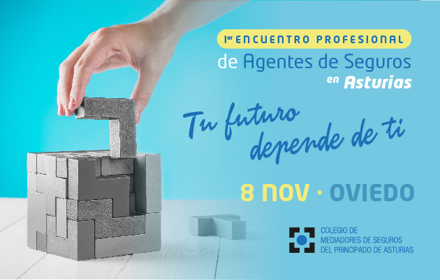 Cartel I ENCUENTRO PROFESIONAL DE AGENTES DE SEGUROS - ASTURIAS